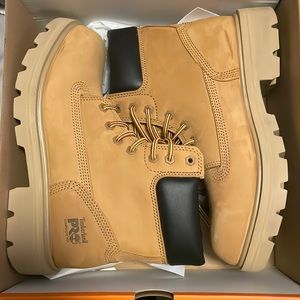 Brand new Timberland Pro  6” composite toe work boots